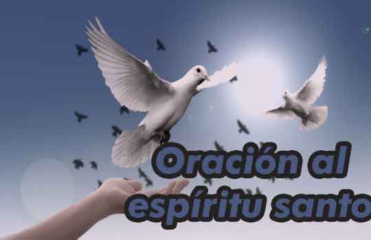 Oración de la noche al espíritu santo