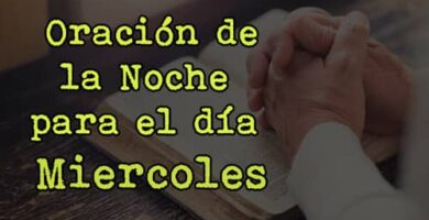 Oración diaria Miércoles por la noche